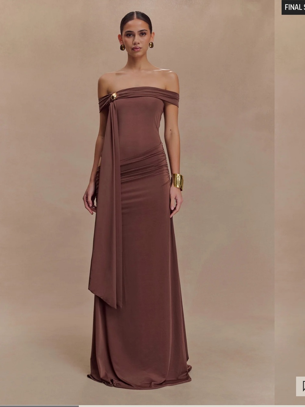 Meshki Chocolate Oliver
Slinky Maxi Dress